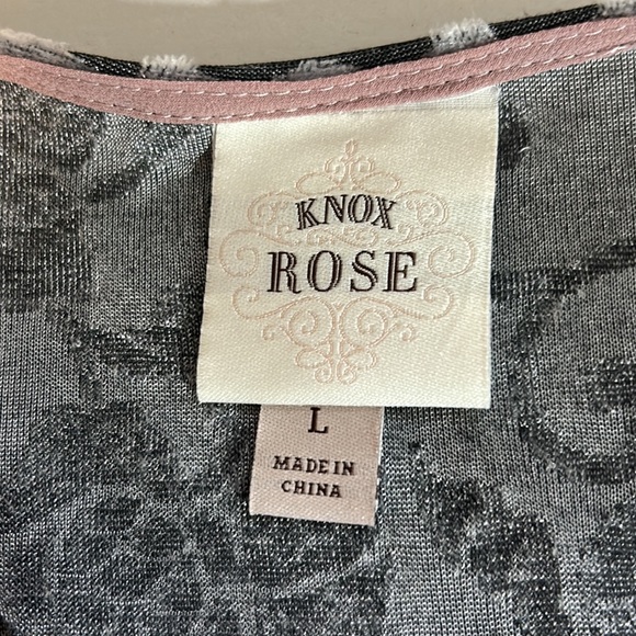 Knox Rose open front cardigan size large - Picture 8 of 14
